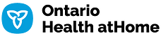 Ontario Health at Home Logo